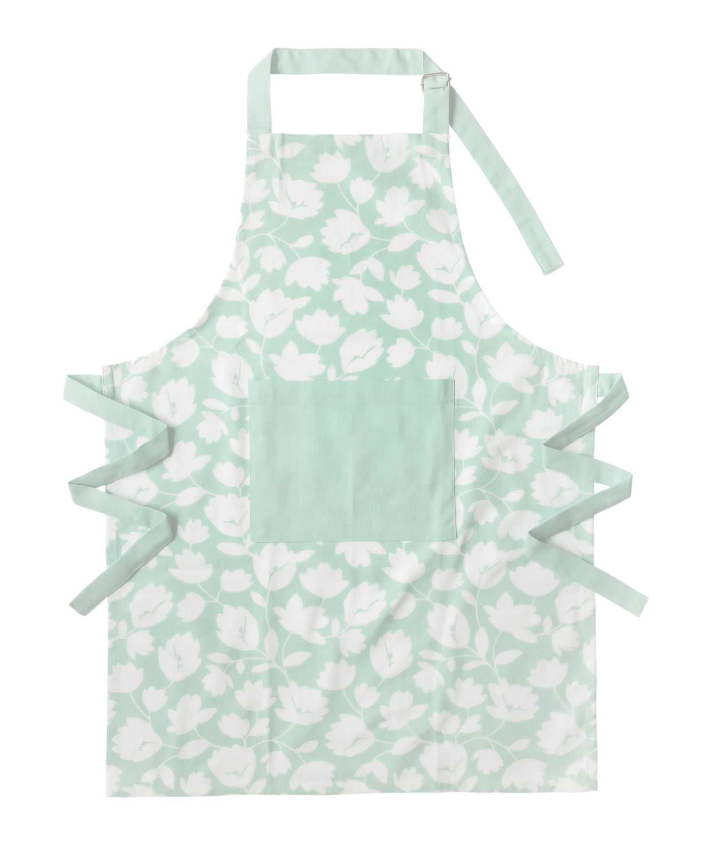 Mint Floral Apron