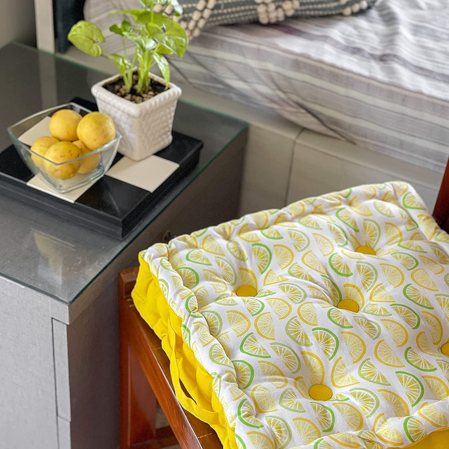 Sweet lime box cushion