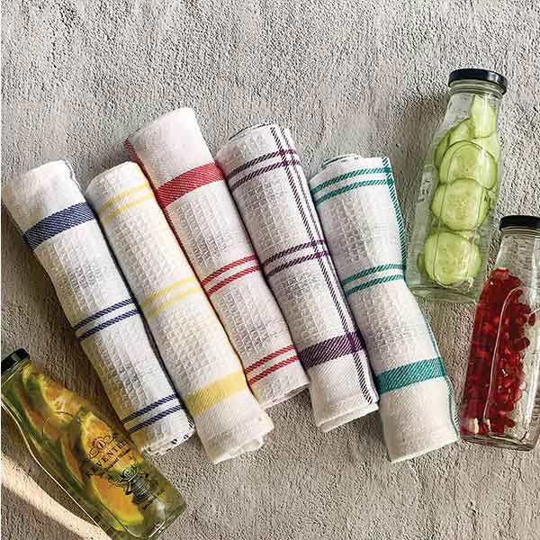 Honeycomb multipurpose towels (pack of 5)
