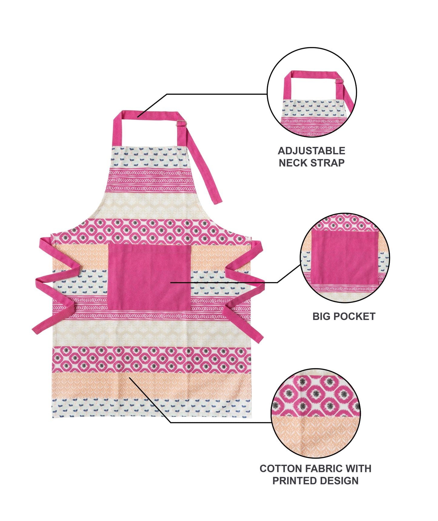 Artisan fusion kitchen linen set | 4 pc