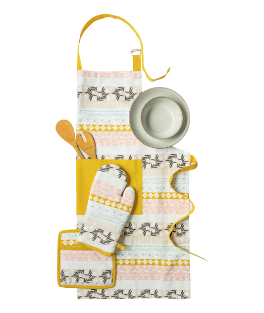 Sunwoven kitchen linen set | 4 pc