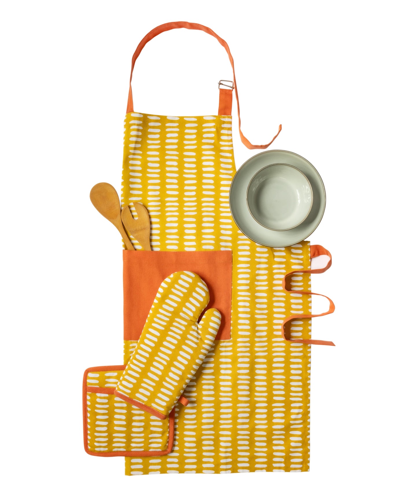 Dune dash kitchen linen set | 4pc
