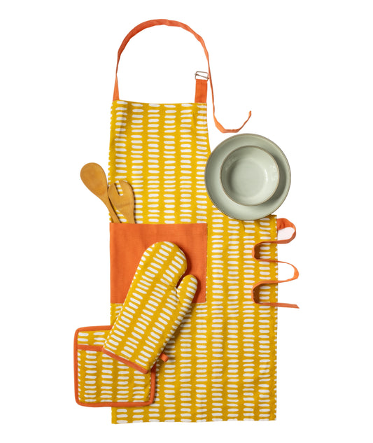 Dune dash kitchen linen set | 4pc