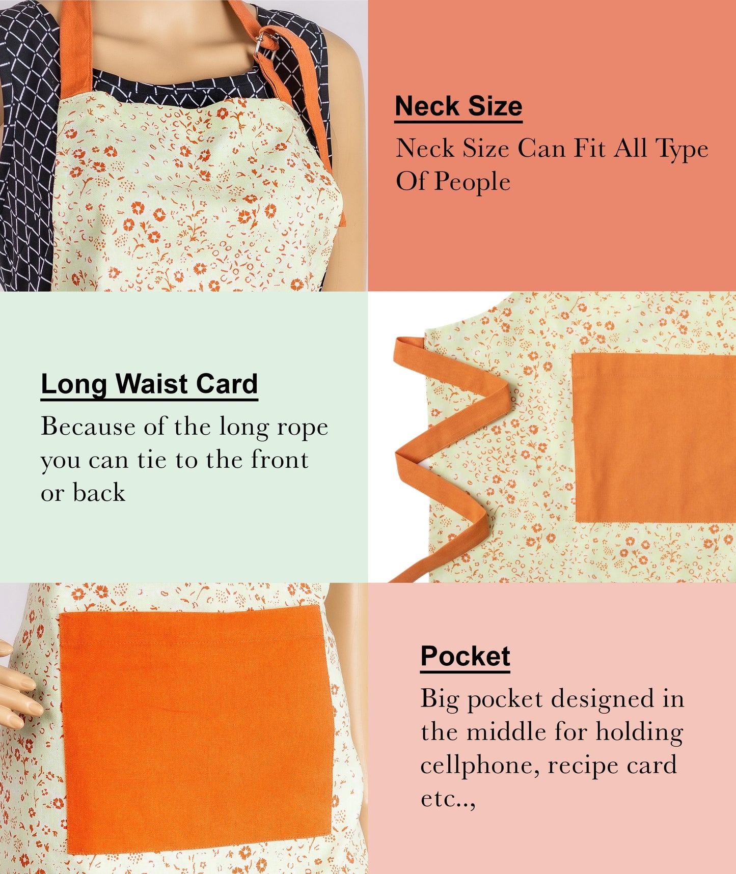 Classic Floral Apron