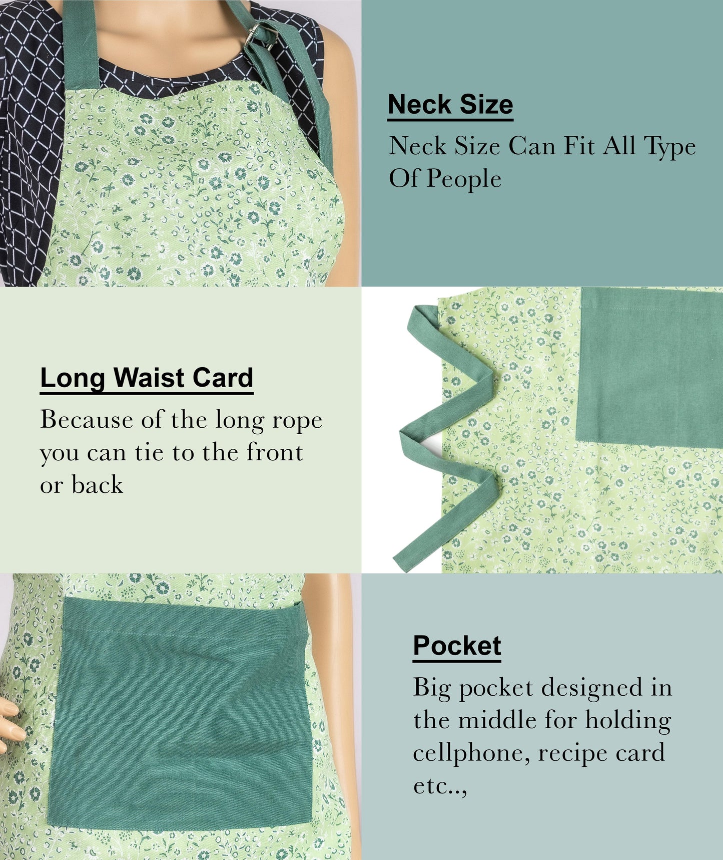 Classic Floral Apron
