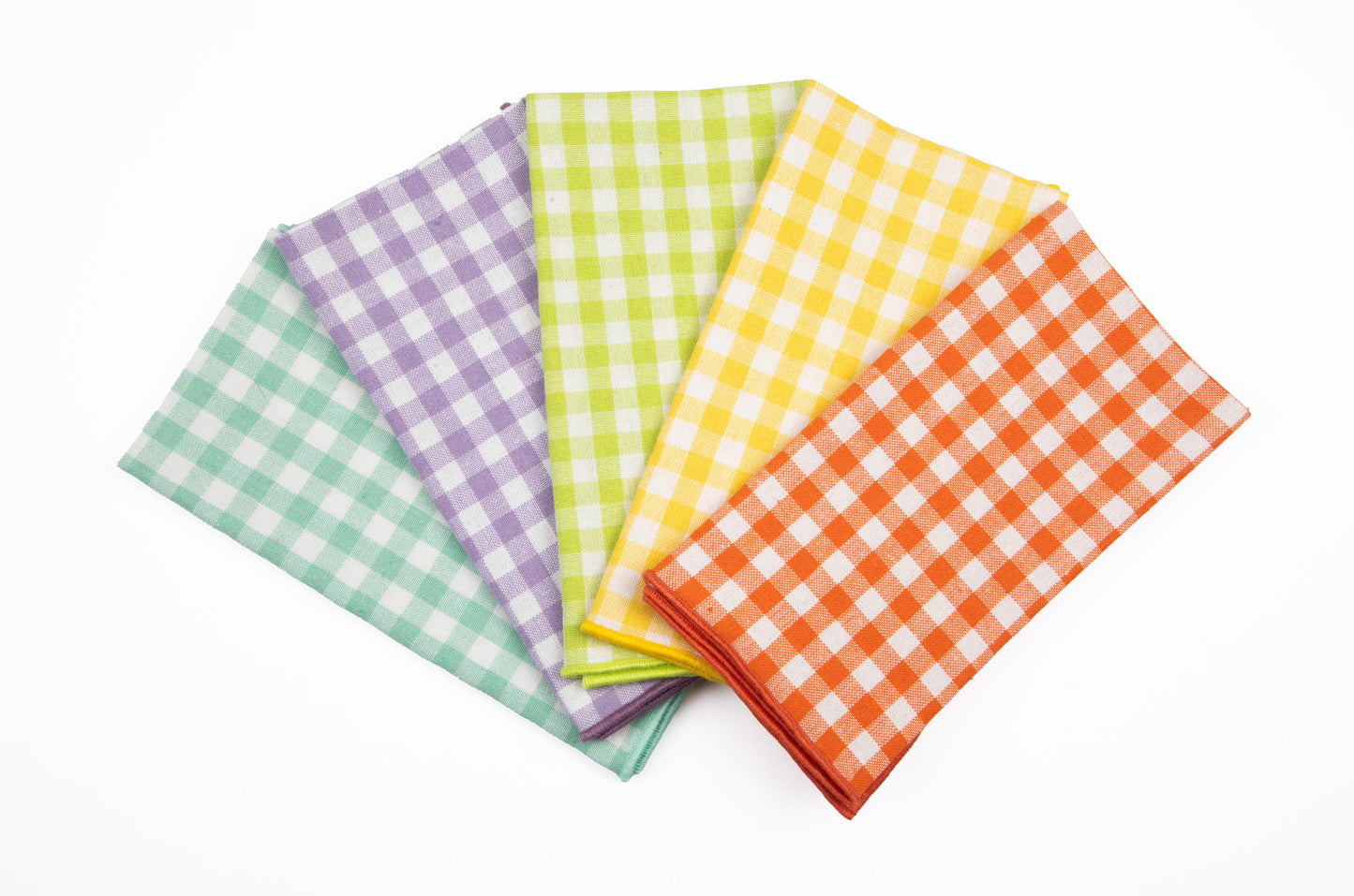 Crayon Gingham napkin set | 5 pcs