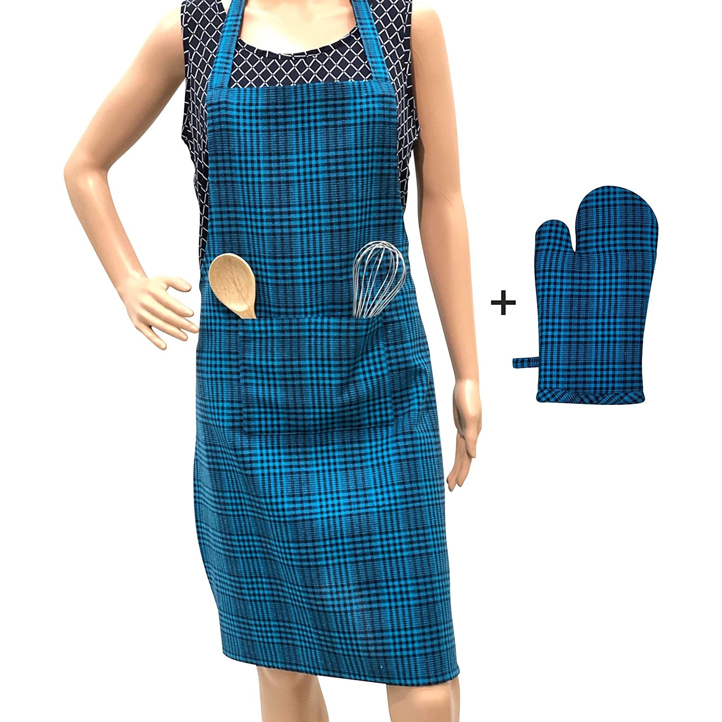 Blue pin stripe set