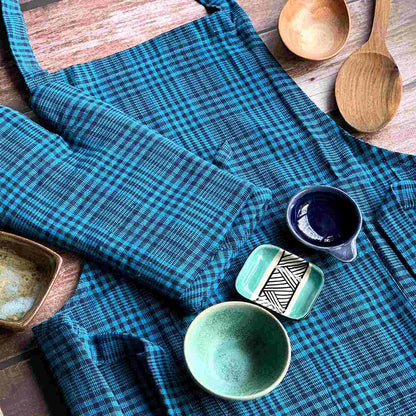 Blue pin stripe set