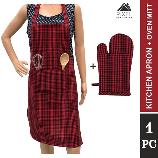 Red pin stripe set