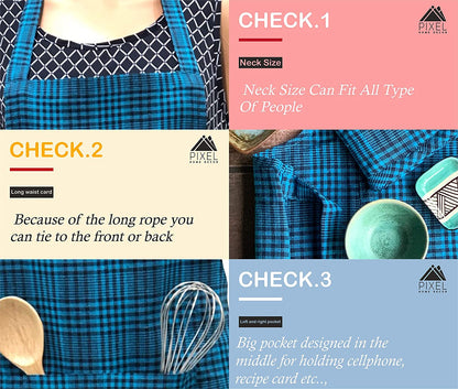 Blue pin stripe set