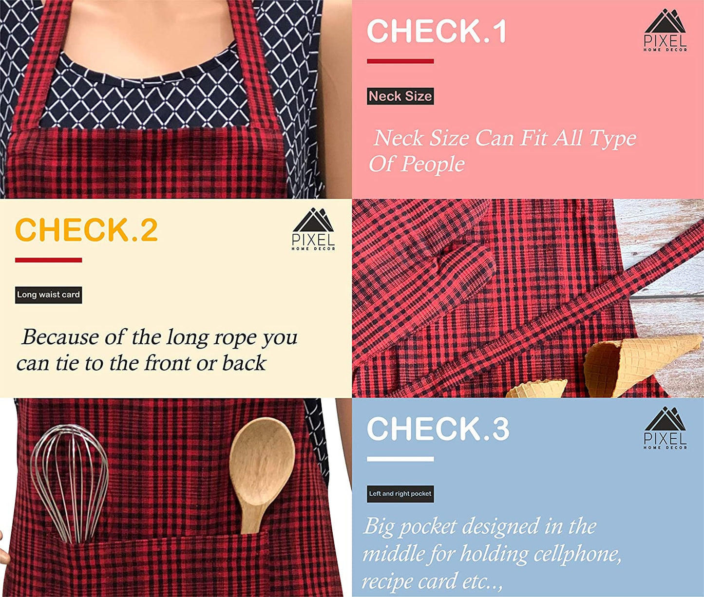 Red pin stripe set