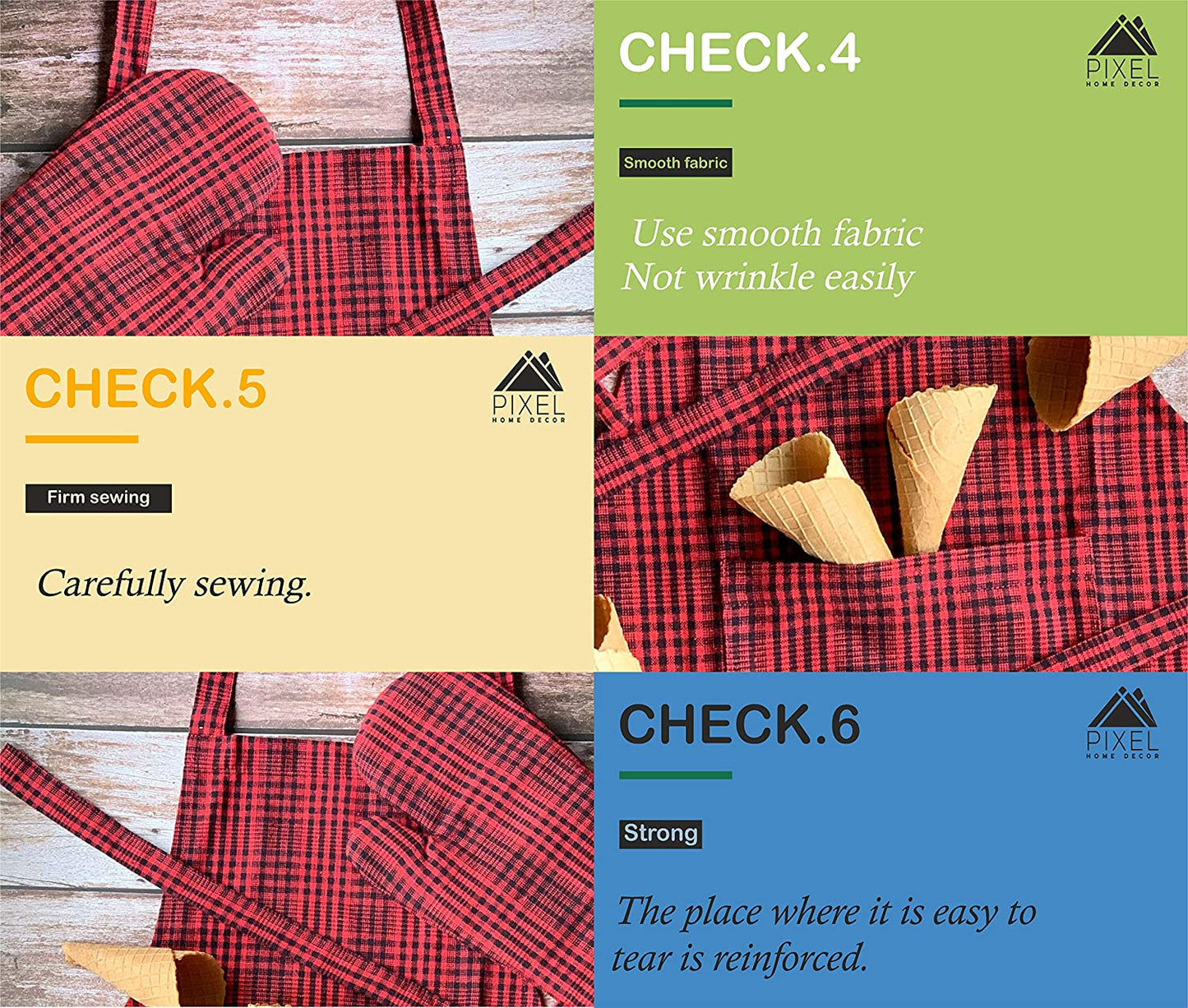 Red pin stripe set