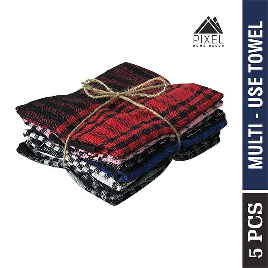 Dark night multi-purpose towels (Set of 5)